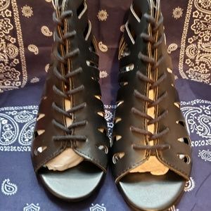 Brash wedge gladiator sandals